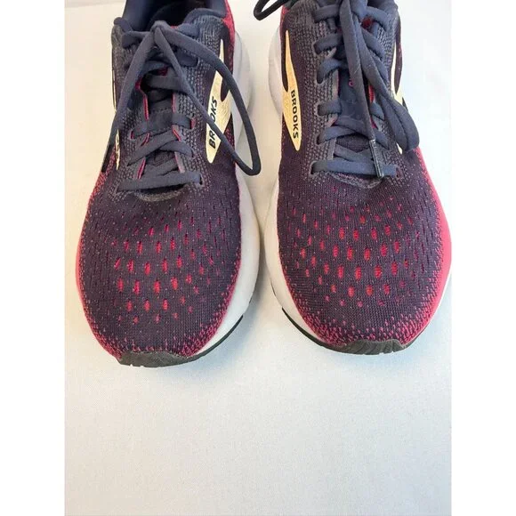 Brooks Ghost 16 Sneakers Women Size 8.5N Berry Purple Running Athletics Shoes